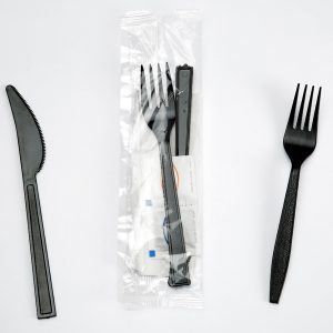Transparent Plastic Cutlery Set
