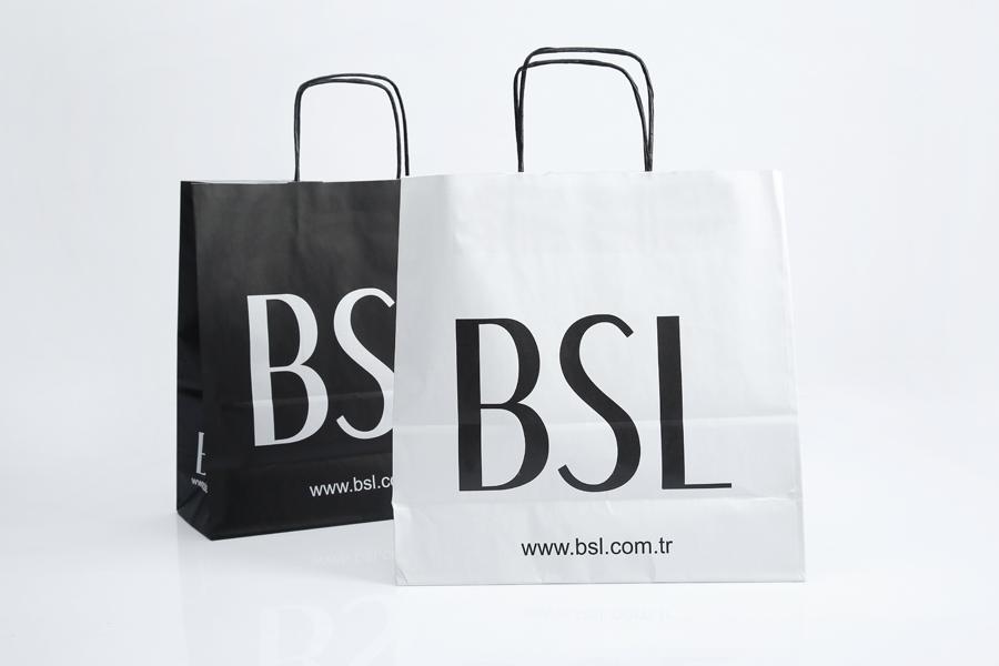 32cm x 41cm x 12cm LARGE 200 x White Paper Bags with Twisted Handle 